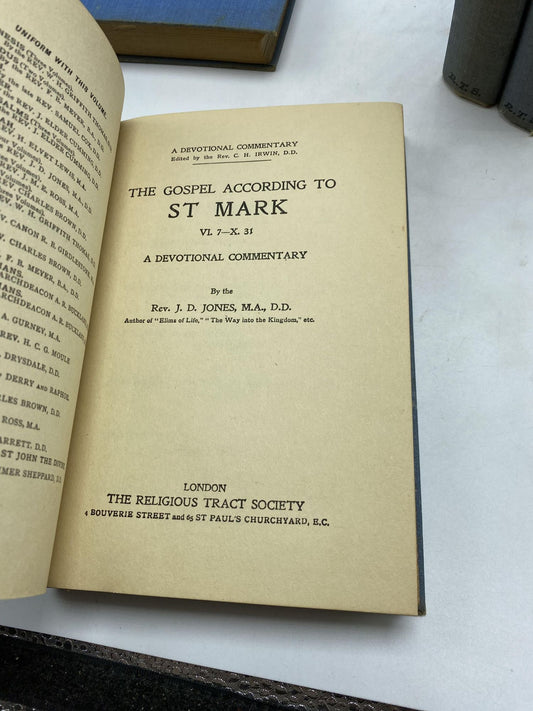 The Gospel According to St. Mark (4 Volumes)