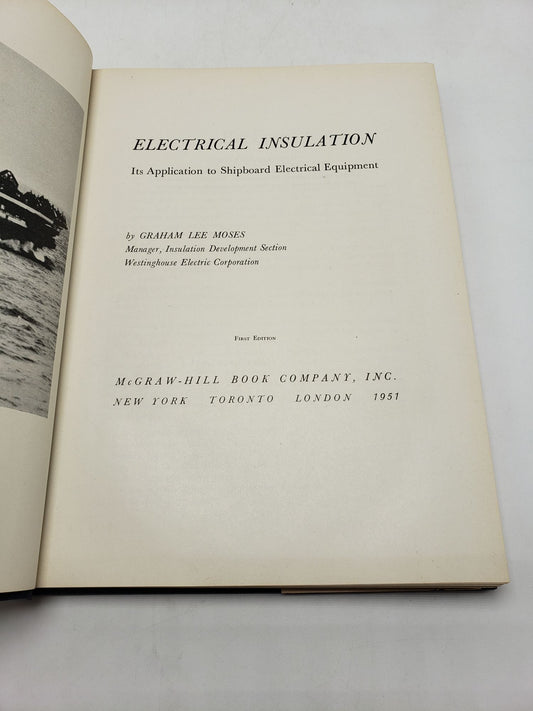 Electrical Insulation: Its Application to Shipboard Electrical Equipment
