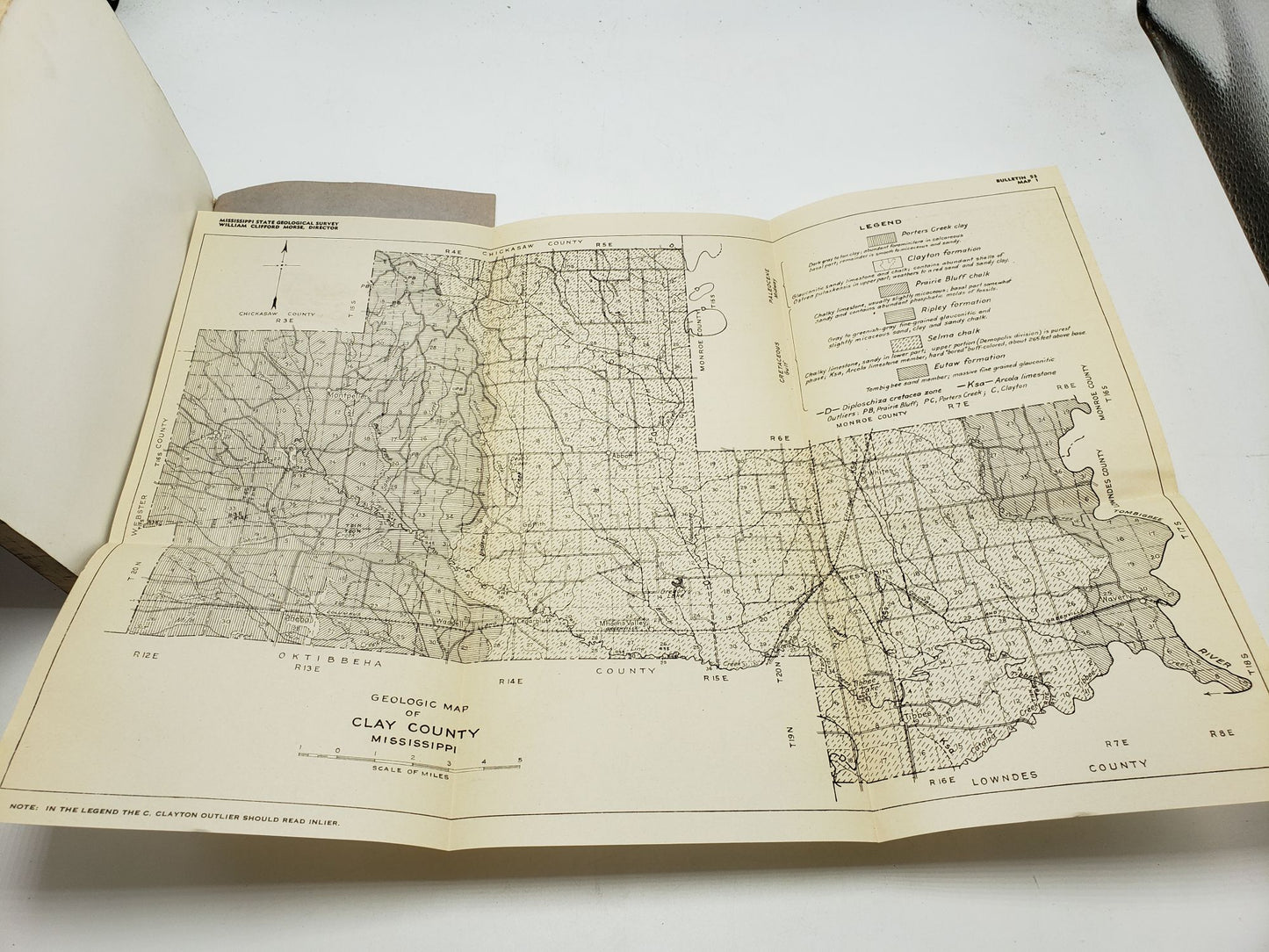 Clay County Geology (Mississippi Geological Bulletin 53)