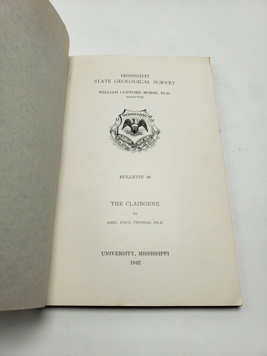 The Claiborne (Mississippi Geological Bulletin 48)