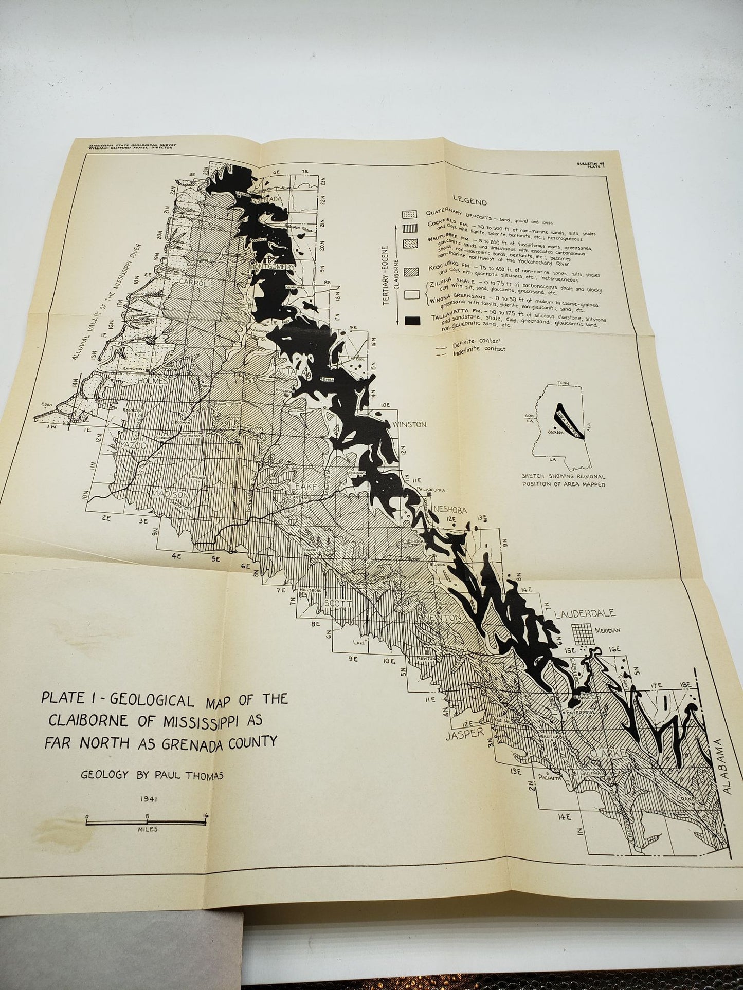 The Claiborne (Mississippi Geological Bulletin 48)