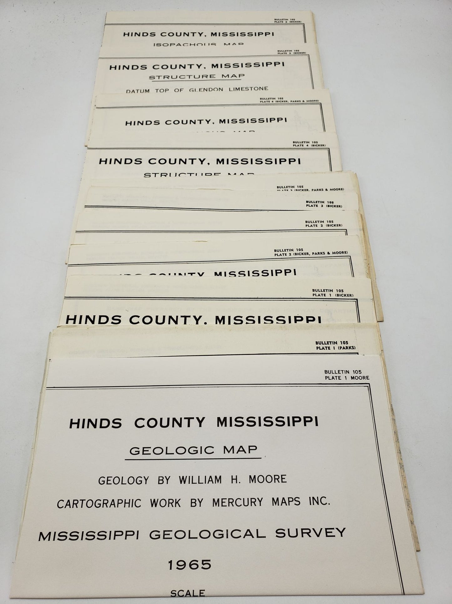Hinds County Geology and Mineral Resources (Mississippi Geological Bulletin 105)