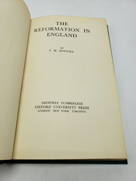 The Reformation In England