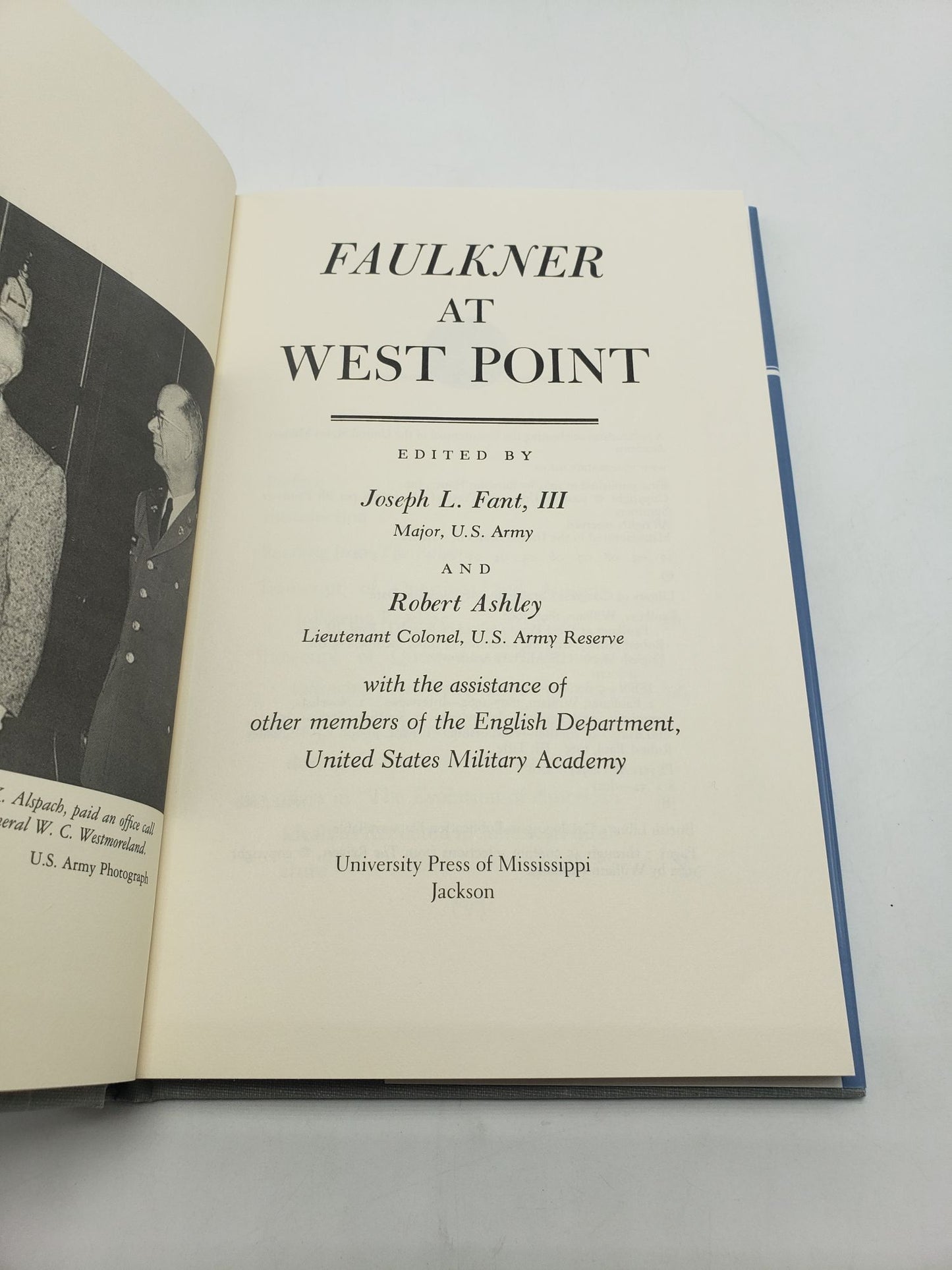 Faulkner at West Point