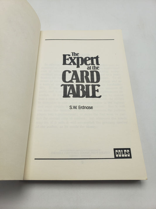 The Expert at the Card Table