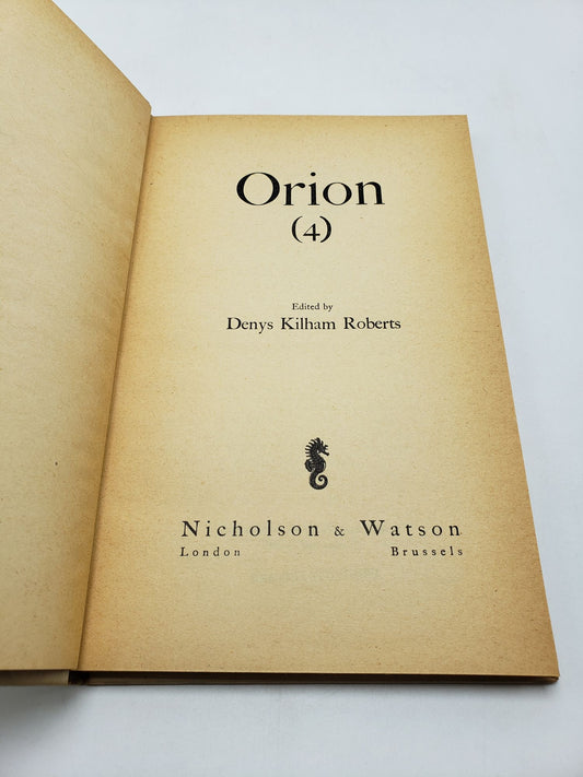 Orion (Volume 4)