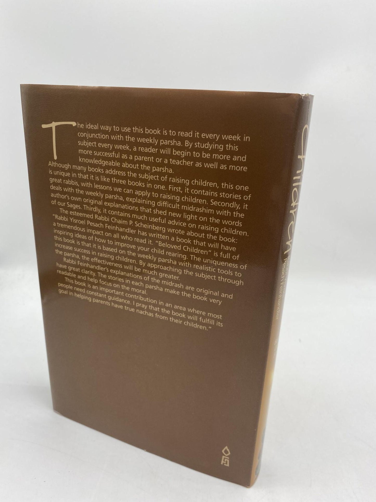 Beloved Children Insights on Raising Children From the Weekly Parsha (2 Volumes)