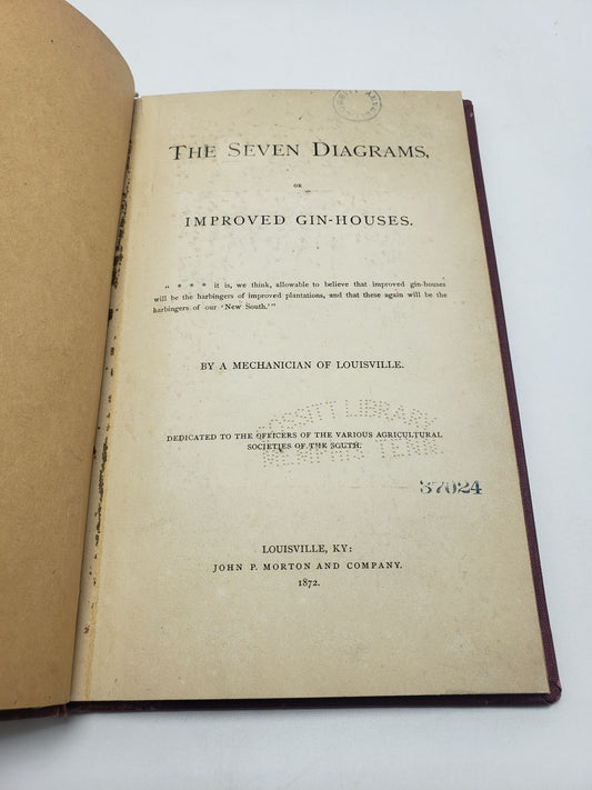 The Seven Diagrams, Or Improved Gin-Houses
