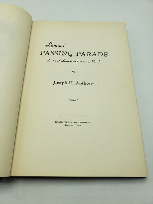 Lamoni's Passing Parade: Stories of Lamoni and Lamoni People
