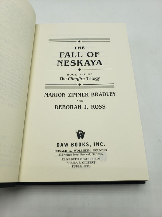 The Fall of Neskaya, Zandru's Forge, A Flame in Hali (Clingfire Trilogy, Complete Set)