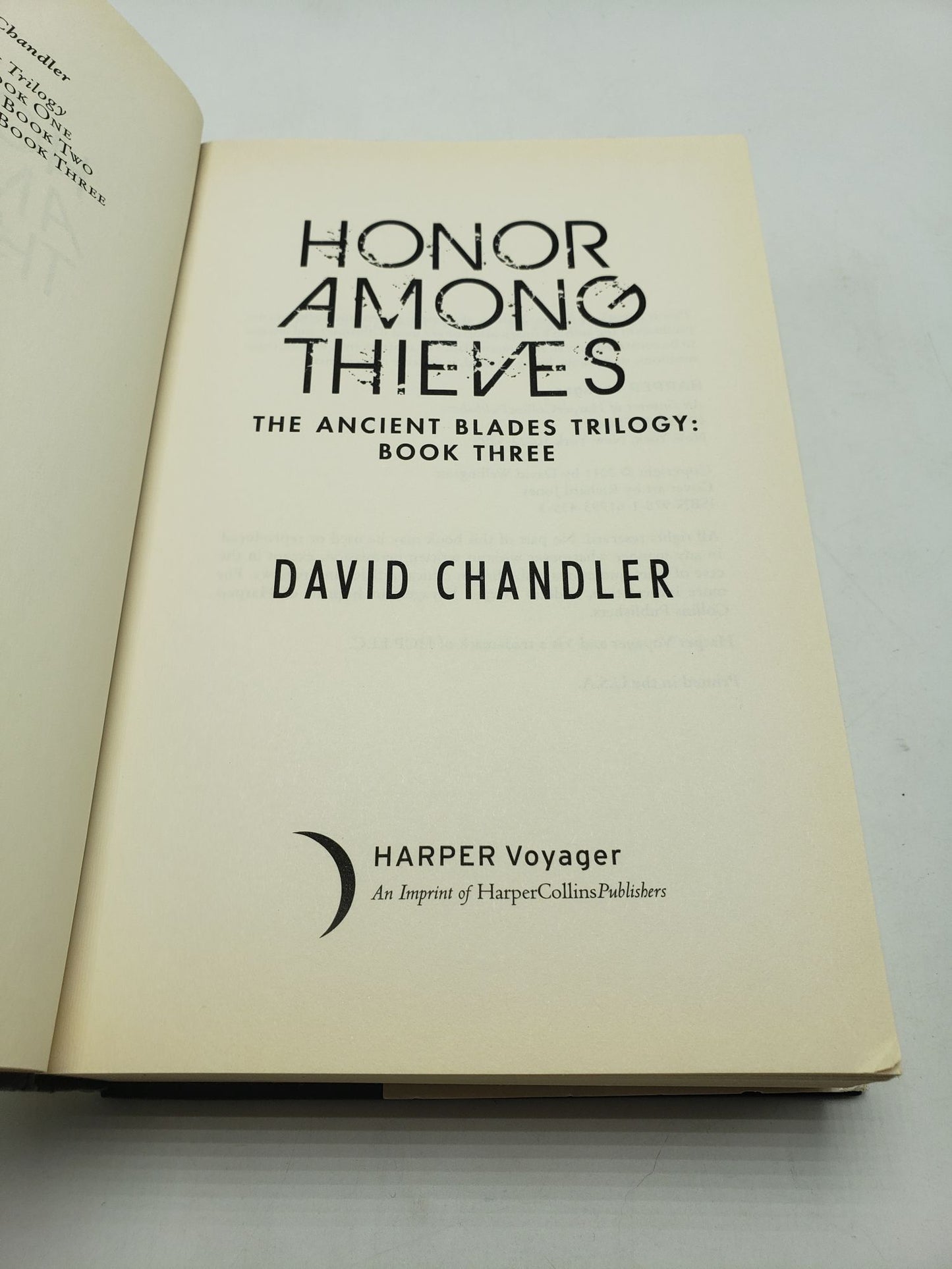Den of Thieves, A Thief in the Night, Honor Among Thieves (The Ancient Blades Trilogy, Complete Set)