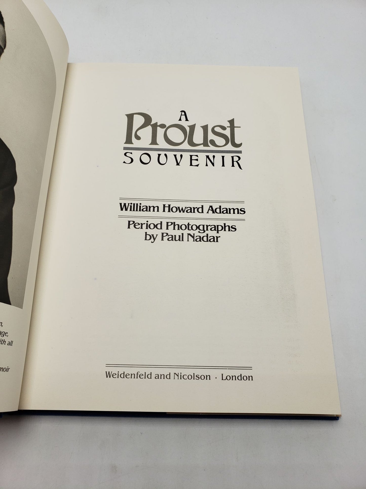 A Proust Souvenir