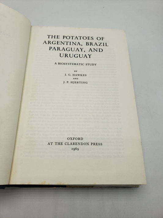 Potatoes of Argentina, Brazil, Paraguay and Uruguay: A Biosystematic Study