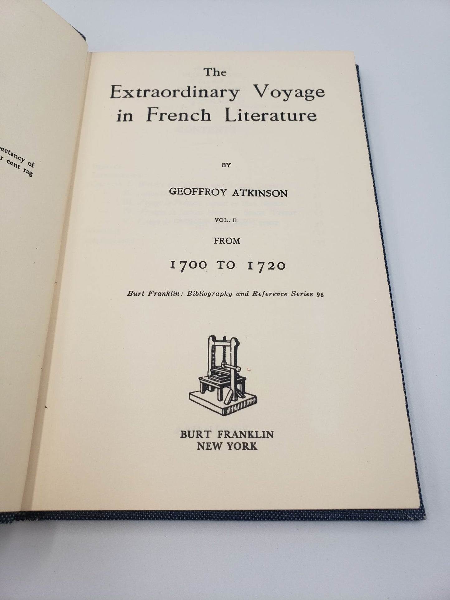 The Extraordinary Voyage in French Literature: From 1700 to 1720 (2 Volume Set)