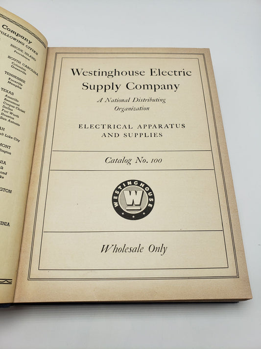 WESCO: Electrical Apparatus and Supplies Catalog No. 100