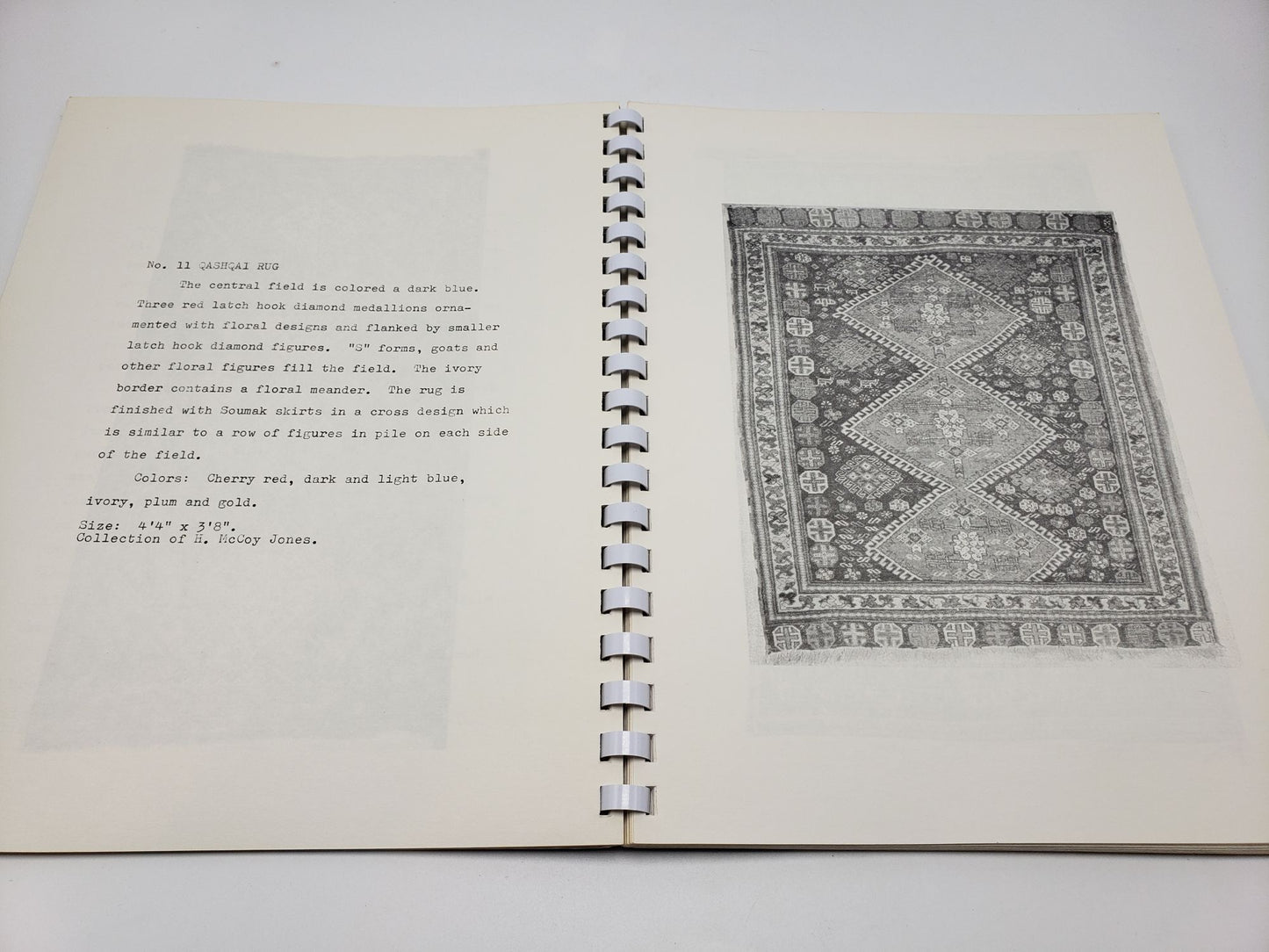 Persian Tribal Rugs: An Exhibition of Village and Nomadic Weavings of Persia