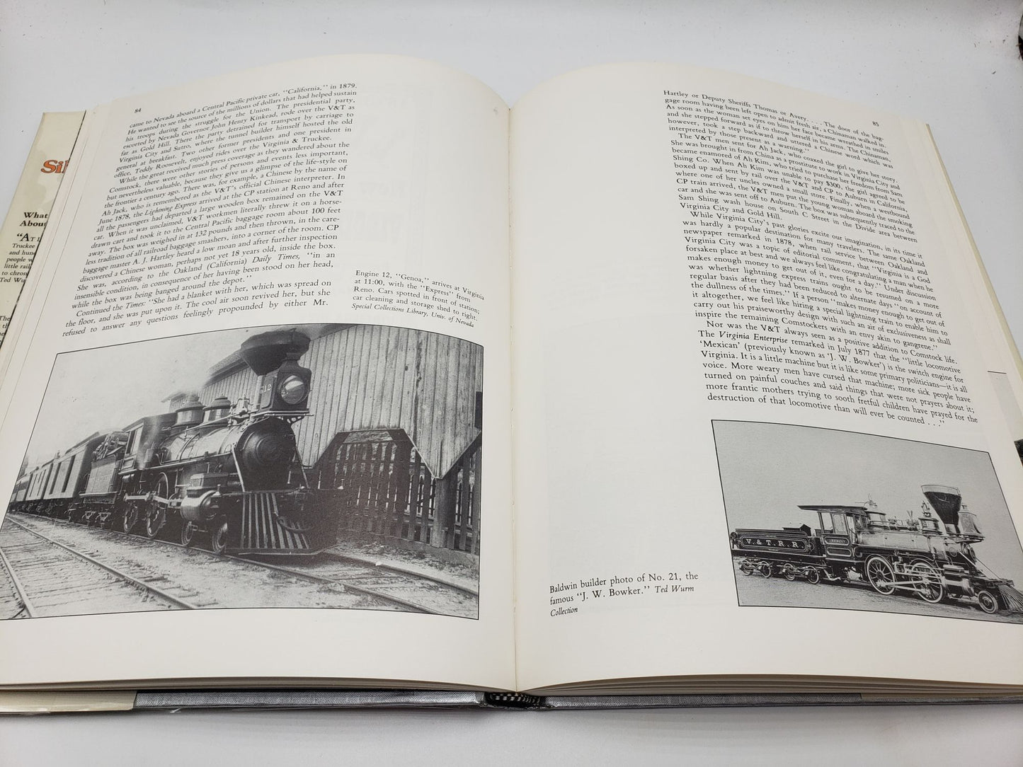 The Silver Short Line: A History Of The Virginia and Truckee Railroad
