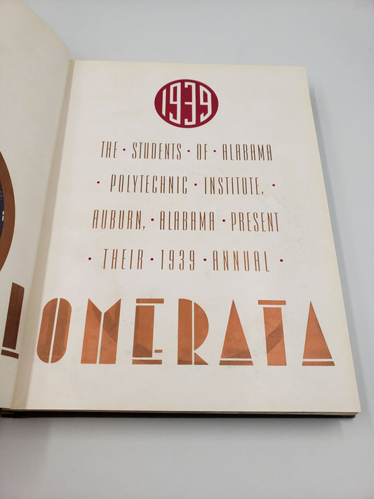 Glomerata: Annual Yearbook 1939 (Vol. 42)
