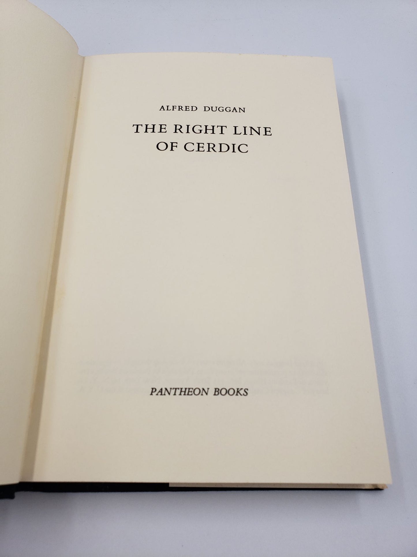 The Right Line of Cerdic: A Novel of Alfred the Great