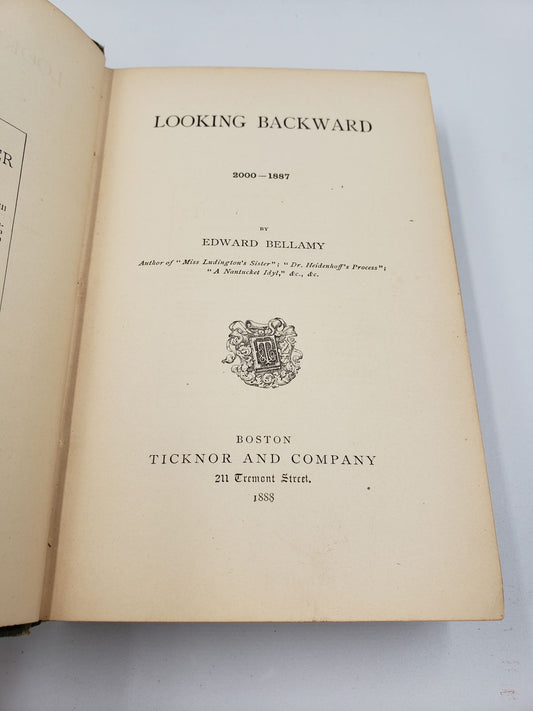 Looking Backward 2000 - 1887