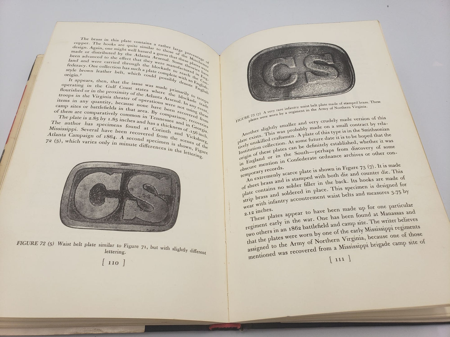 Accoutrement Plates: North and South 1861 -1865