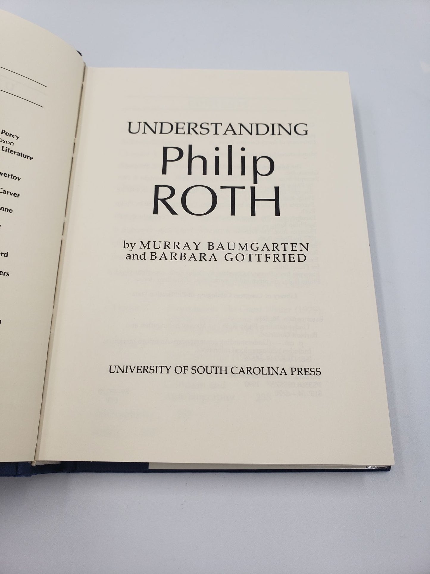 Understanding Philip Roth