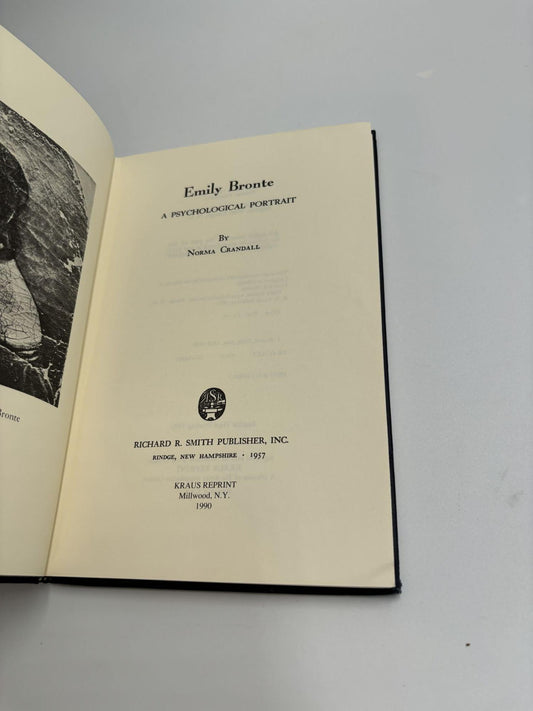 Emily Bronte, A Psychological Portrait
