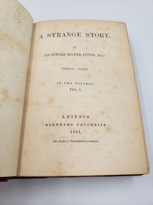 A Strange Story