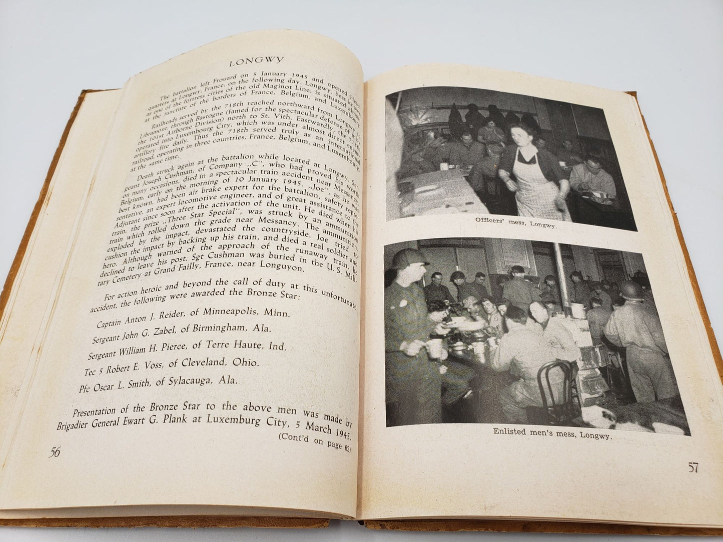 History Of The 718th Railway Operating Battalion Transportation Corps