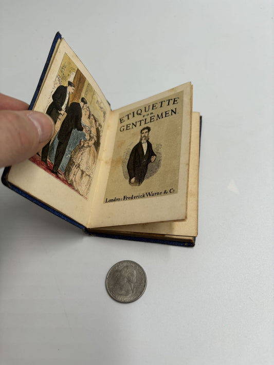 Etiquette For Gentlemen (Warne's Bijou Books)