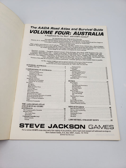 The AADA Road Atlas and Survival Guide: Australia (Volume 4)