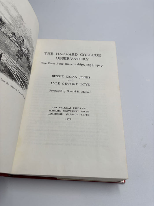 The Harvard College Observatory: The First Four Directorships