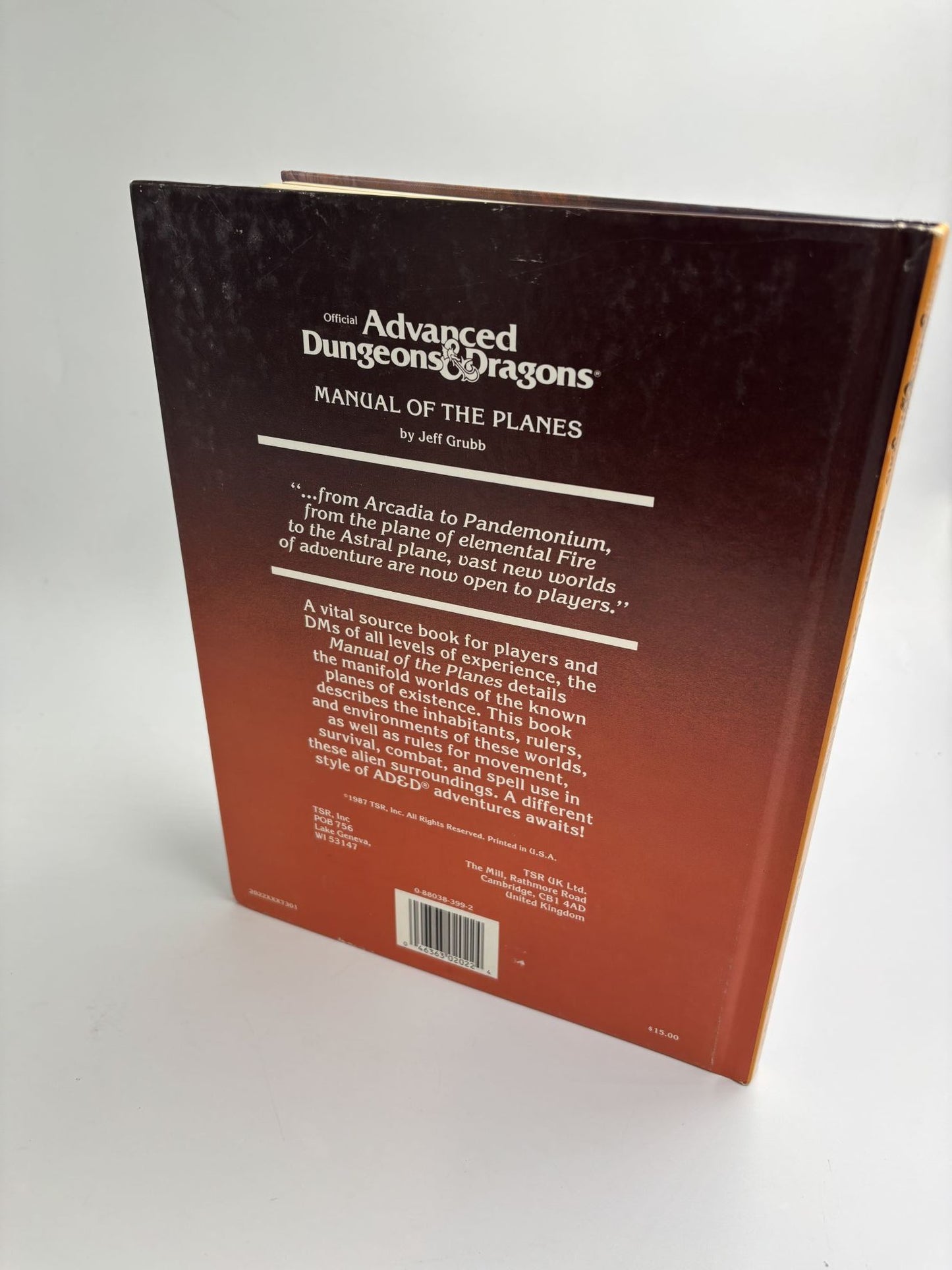 Advanced Dungeons & Dragons: Manual of the Planes
