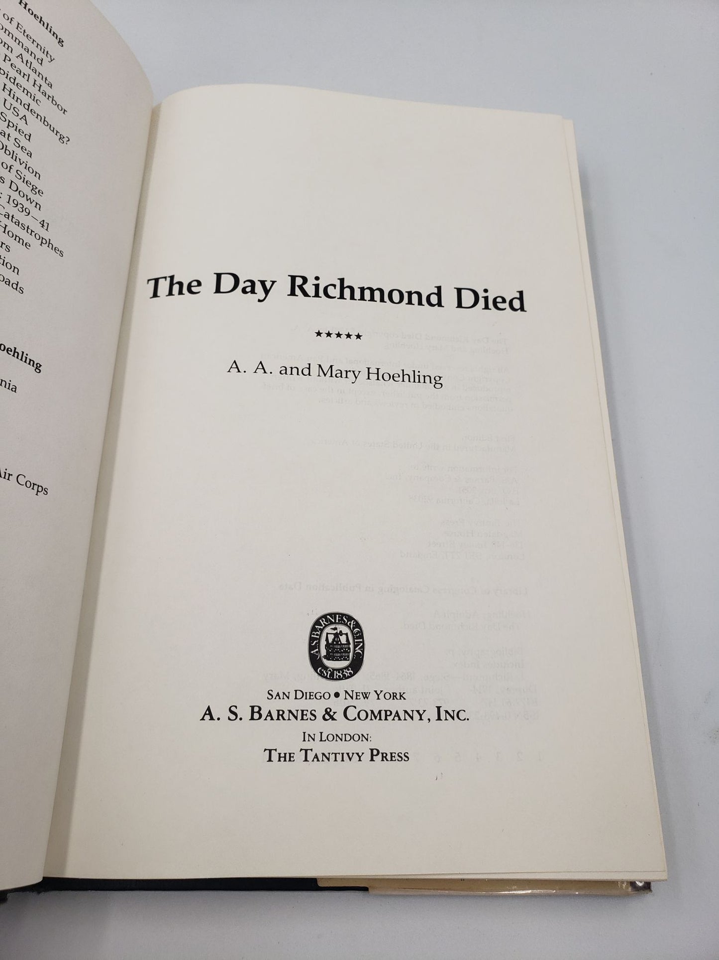 The Day Richmond Died