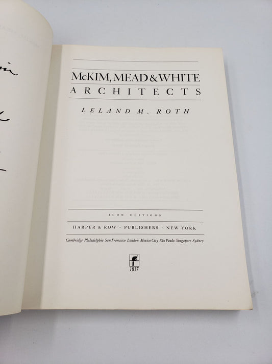 McKim, Mead and White, Architects