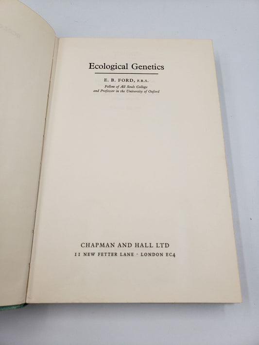 Ecological Genetics