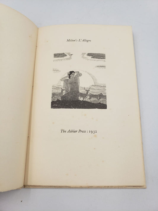 Milton's L'Allegro and Il' Penseroso