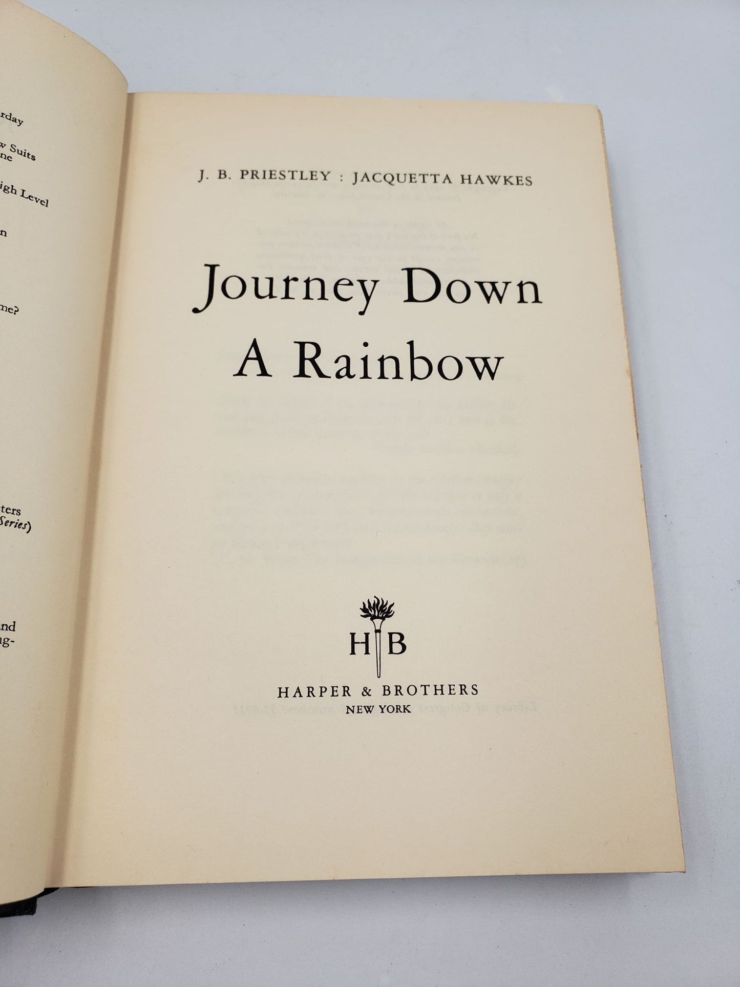 Journey Down A Rainbow