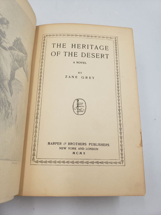 The Heritage of the Desert