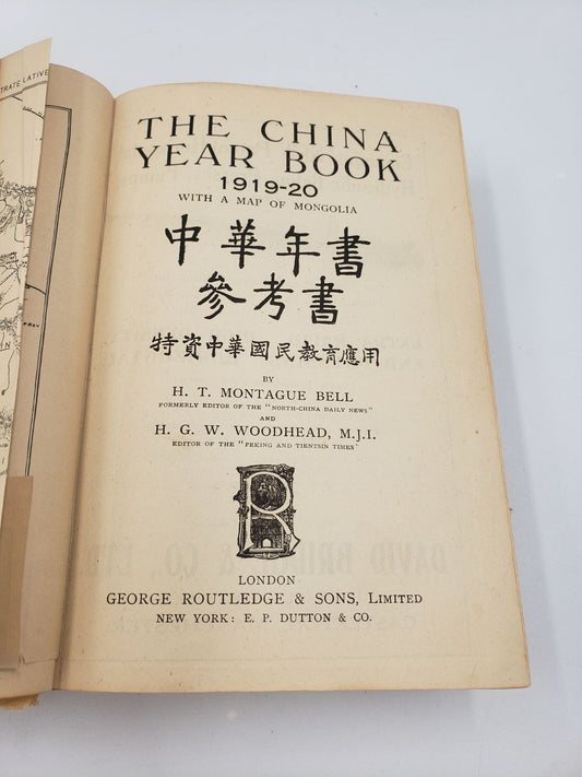 The China Year Book 1919 - 20: With A Map Of Mongolia