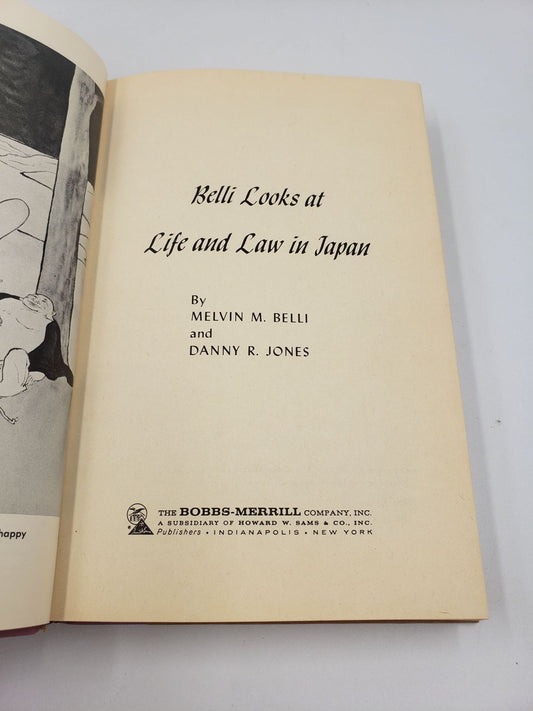 Belli Looks at Life and Law in Japan