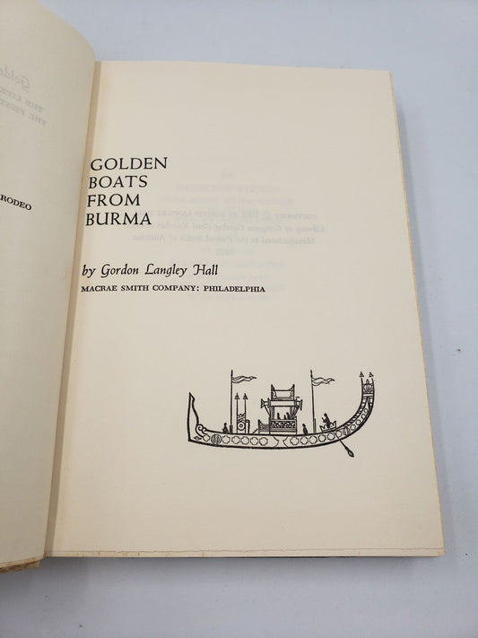Golden Boats from Burma