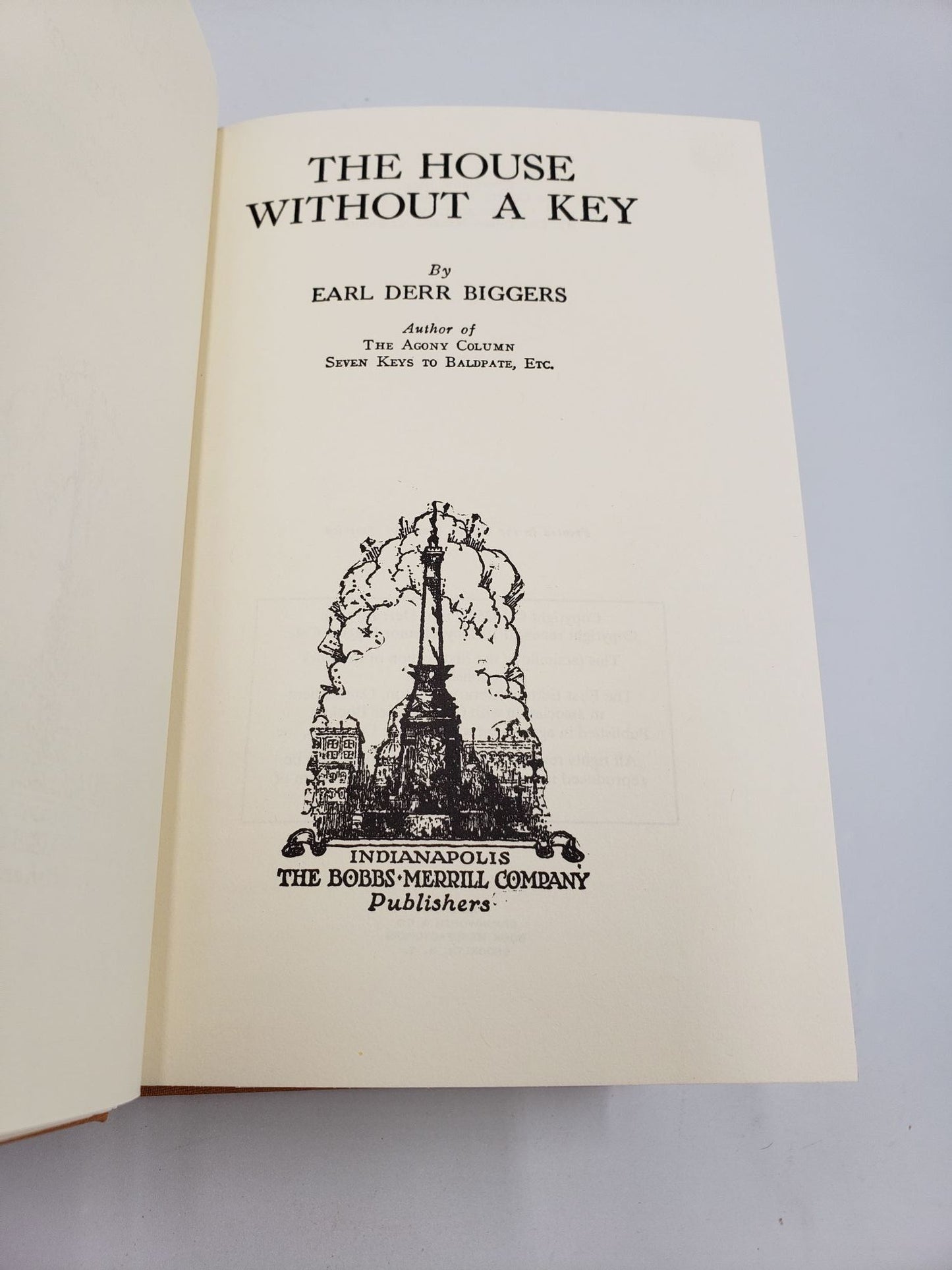 The House Without A Key