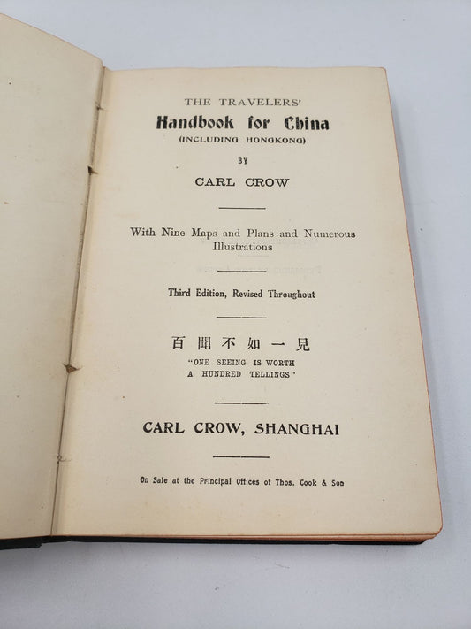 The Travelers' Handbook for China (Including Hongkong)
