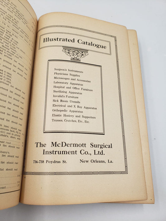 McDermott Catalogue of Surgical Supplies