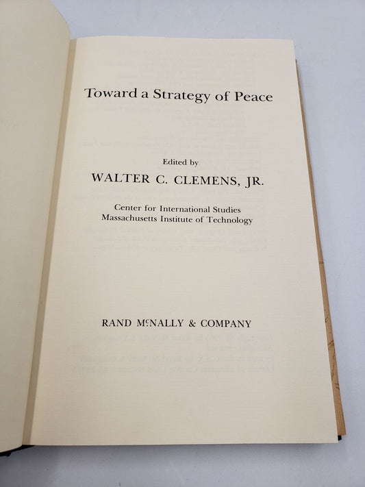 Toward A Strategy Of Peace