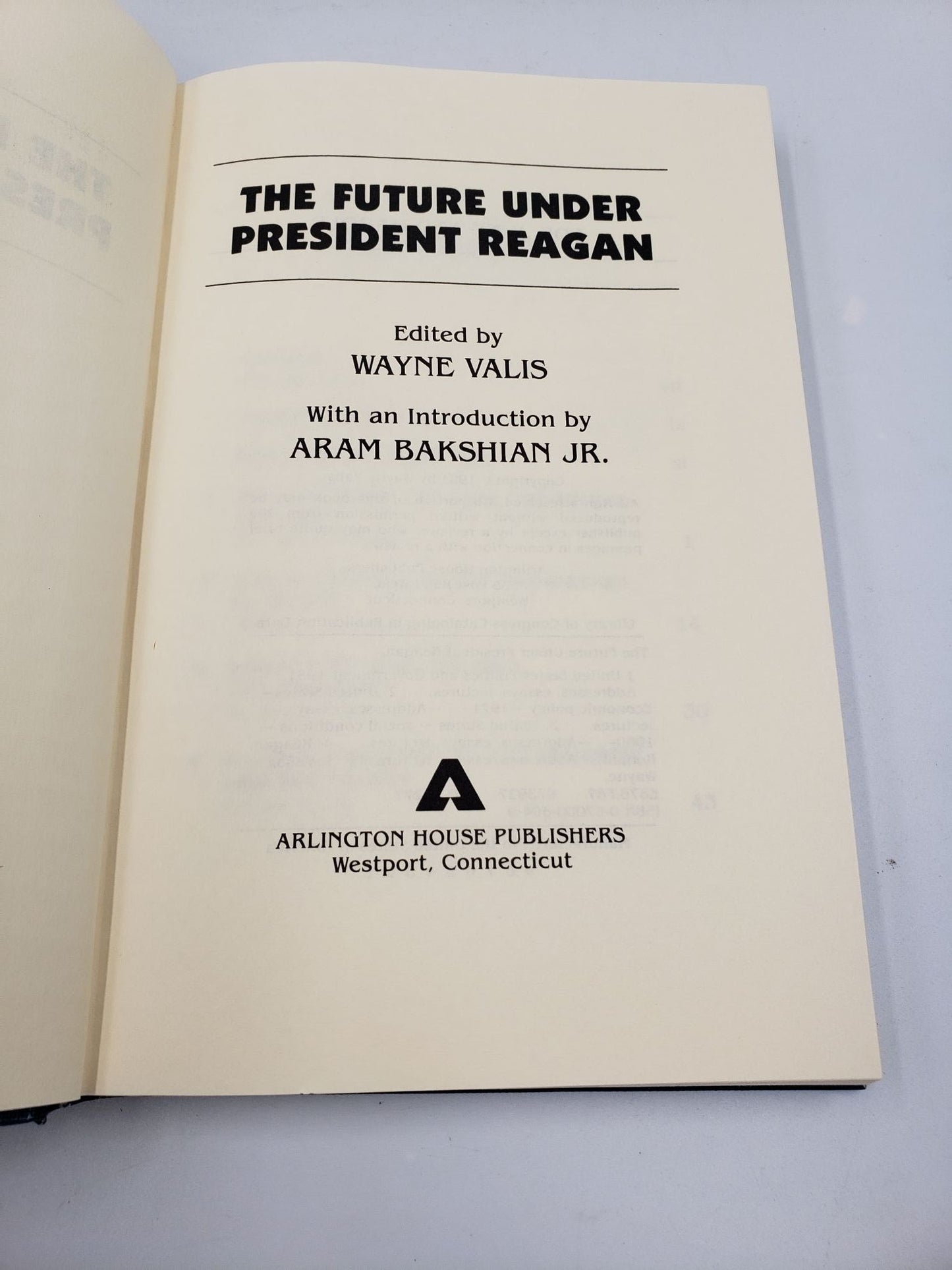 The Future Under President Reagan