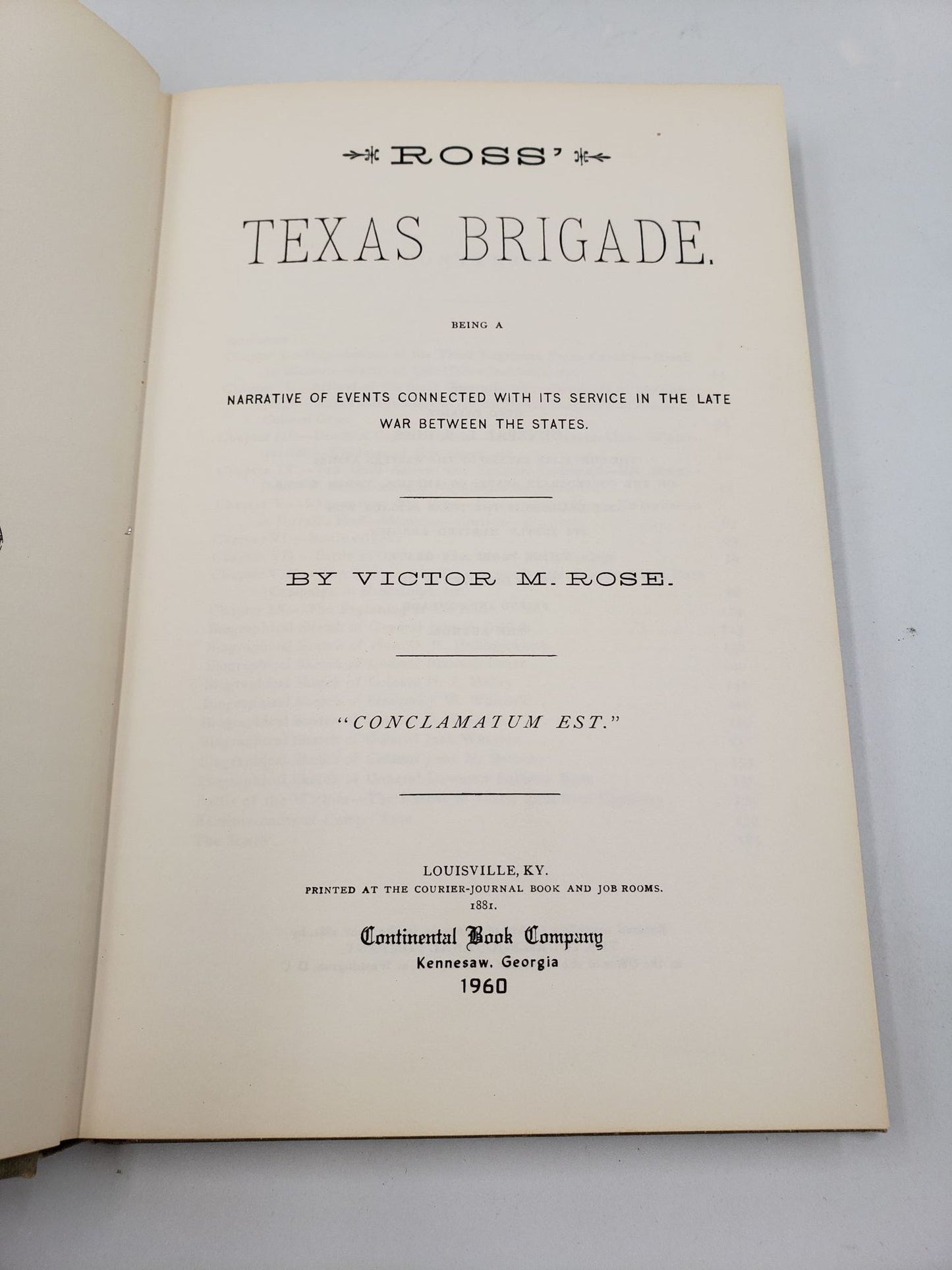 Ross' Texas Brigade