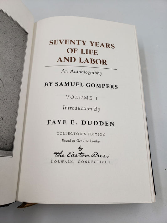 Seventy Years of Life and Labor (2 Volume Set)