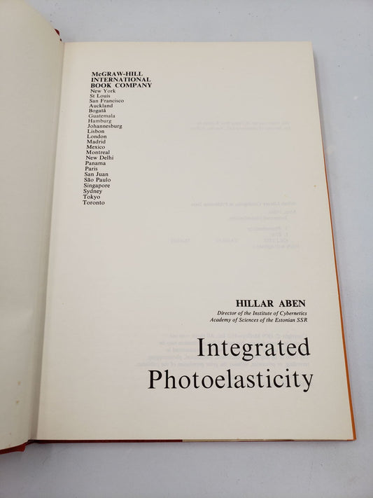Integrated Photoelasticity